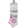 Girls Pastel Trainer Liner Socks 3 Pairs