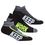 Mens Low Cut Jog Run Walk Trainer Liner Socks