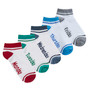 Boys Girls Monday To Friday Trainer Liner Socks White - 5 Pairs