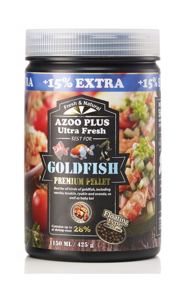  Ultra Fresh Goldfish Premium Pellets 330mL