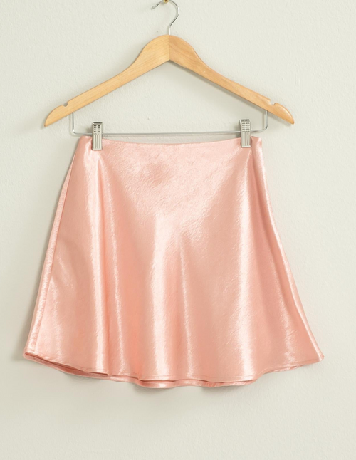 DZ Rose Never Outdated Skater Mini Skirt 