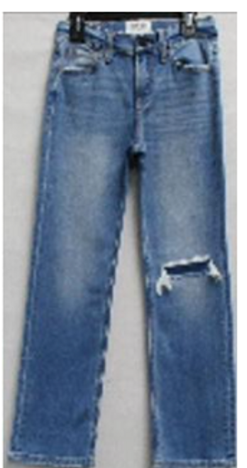 Ceros 90's Vintage Dad Jeans Medium Wash Distress