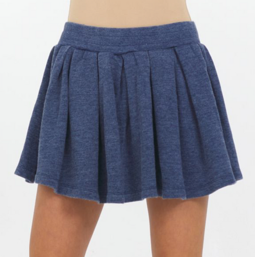 VH Navy French Terry Skort 