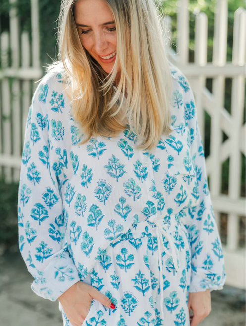 VD Aqua Sky Millie Blouse 