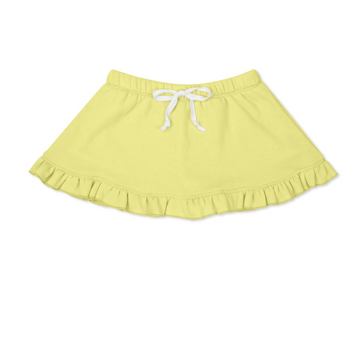 IS Butter Yellow  Ruffled Skort 