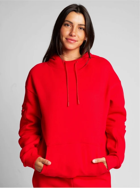 Comfrt Signature Hoodie Hibiscus Red Teen Women Hoodie , COMFRT Signature Hoodie, Hibiscus Red  hoodie, COMFRT hoodie for teens, women's pink hoodie, cozy teen clothing, comfortable women's clothing, casual hoodies for women, teen fashion boutique, PHIA Boutique.
