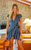 XIX Adelaide Party Wrap Dress Blue