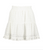 B&Y Ruffle Eyelet Mini Skirt White