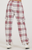 VH Plain Cargo Lounge Pant in White Plaid 