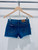 JD Medium Wash High Rise Destructed Short 