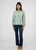 Effortlessly graceful and timeless,  long-sleeve top features a flattering V-neckline and a Victoria Dunn Bluffton Blouse -Juniper Grove Long Sleeve Top , green floral top ,relaxed, flowy silhouette that drapes beautifully for an easy, feminine fit. Perfect for casual weekend looks or dressed-up with tailored trousers or skirts.