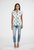 Victoria Dunn Bays Blouse in Petite Blue comfort without sacrificing style, polished, put-together look.