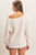 Hyfve Striped Off The Shoulder Sweatshirt Dark Taupe Teen Women Tops perfect throw-on-and-go piece for teens and women. With its relaxed fit, soft fabric, and trendy off-the-shoulder design, it's a must-have for the season.