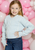 Design History Girl Long Sleeve Top Blue Twist Combo , Tween Sweater , Design History Girl, tween sweater, girls sweater, blue sweater, girls long sleeve top, tween clothing, tween fashion, girls boutique clothing, stylish tween outfits, everyday tween style, PHIA Boutique, blue sweater blue girl sweater, girl top, tween top, best tween shop best tween sweater best girl sweater , best kids shop