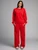 Comfrt Halo Lightweight Crop Crew Crimson Red Teen Women Crew Neck Sweatshirt , This stylish cropped crewneck combines a relaxed, casual vibe with a vibrant red hue for an effortlessly cool look. Perfect for layering, lounging, or heading out with friends, it’s an easy-to-style essential for any season.