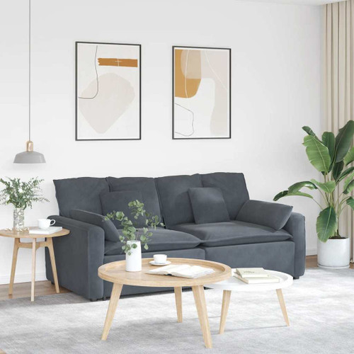  Modular Sofa with Cushions Dark Gray A949-3321130