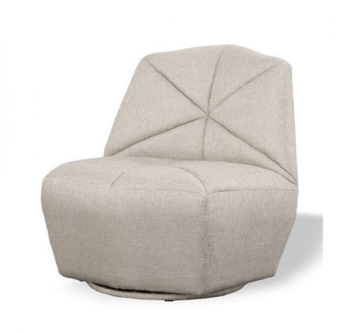 31" Grey 100% Polyester Solid Color Lounge Chair N270-488439