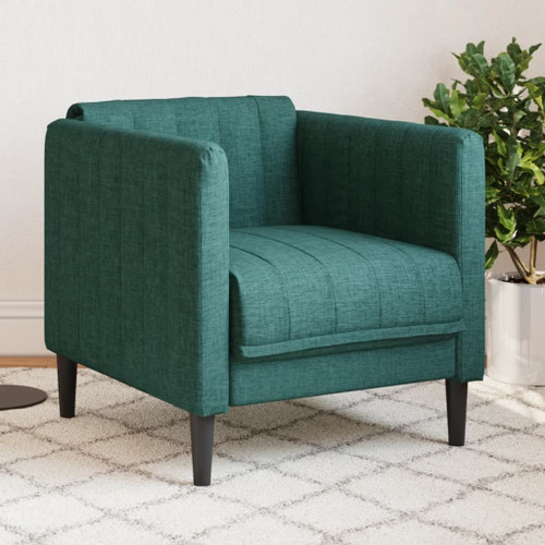  Sofa Chair Dark Green Fabric A949-372599