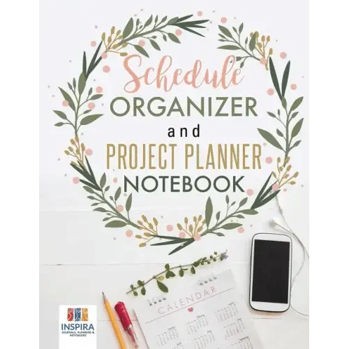 Schedule Organizer and Project Planner Notebook - Paperback H871-10777274220817