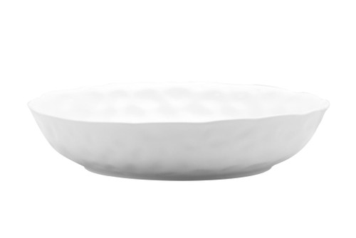 White Six Piece Round Pebbled Porcelain Service For Six Bowl Set N270-483512