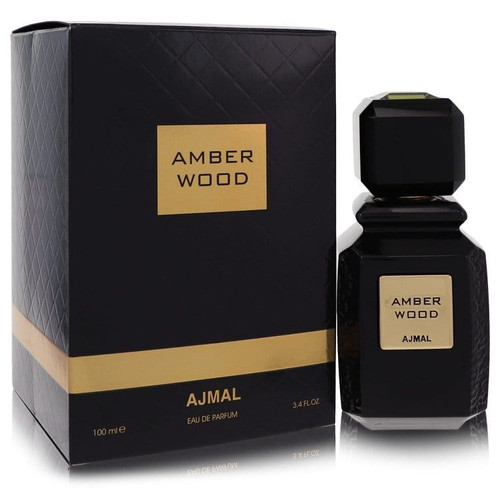 Ajmal Amber Wood by Ajmal Eau De Parfum Spray (Unisex) 3.4 oz (Women) V728-542002