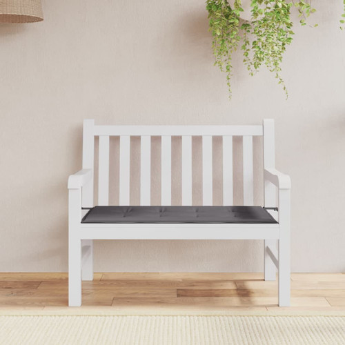  Garden Bench Cushion Anthracite 47.2"x19.7"x1.6" Oxford Fabric A949-43190
