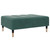  2-Seater Sofa Bed with Footstool Dark Green Velvet A949-3258153