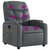 Massage Recliner Chair Grey Faux Leather A949-3206054