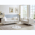 Beige, 2+3 Seat Sofa Set, Velvet Crystal Buckle Upholstery Sofa, Crystal Feet, Removable Cushion, F T575-S0671294544