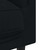  Sofa Chair with Cushion Black Velvet A949-372627