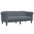  2 Piece Sofa Set Dark Gray Velvet A949-3209220