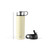 22 Oz Double-walled Insulated Stainless Steel Water Bottle with 2 Lids and Straw-Beige B593-KC55427
