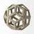 Khaki Crackle Glaze Ceramic Geometric Sculpture N270-392533