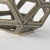 Khaki Crackle Glaze Ceramic Geometric Sculpture N270-392533