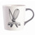 Babish 17 Ounce Fine Ceramic Born & Bread Mug in White D970-131304.01R
