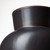 11" Matte Black Contempo Deco Ceramic Vase N270-397543