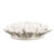 9" Off White Sculptural Flower Ceramic Wall Decor N270-401280