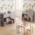 Montessori Bookshelf with Elephant Shape 3-Tier Toddler Toy Storage Organizer-Grey B593-TP10441