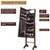Mirrored Jewelry Cabinet Armoire Organizer w/ LED lights-Brown - Color: Brown D681-JV10080CF