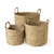 Set Of Three Braided Wicker Storage Baskets N270-392168