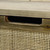Set Of Two Brown and Natural Wood And Cane Storage Boxes N270-392593