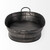 Vintage Black Metal Storage Basket N270-392149