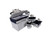 15.5" X 23.5" X 22" White blue rectangular bear Design Basket Set Of 5 N270-364163