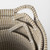 Set Of Three Beige And White Storage Baskets N270-392165