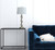 30" Brushed Gold Geo Glass Table Lamp With Shade N270-482671