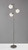 Floor Lamp Brushed Steel Metal Three Adjustable Globes N270-372480
