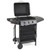 39 000 BTU Outdoor Burner Propane Gas Grill on Wheels-Black - Color: Black D681-NP12505BK