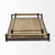 Set of Two Brown Wood Indoor Outdoor Serving Tray With Handles N270-376039