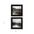 Set Of Two Winter Landscape 2 Black Framed Print Wall Art N270-407260