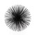 10" Black Iron Decorative Orb Tabletop Sculpture N270-480034